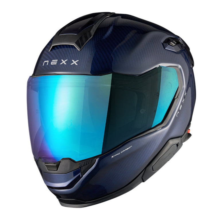 Nexx X.TR Atlantic Carbon / Blue - FREE UK Delivery, FREE 365 Day Returns | Moto Central
