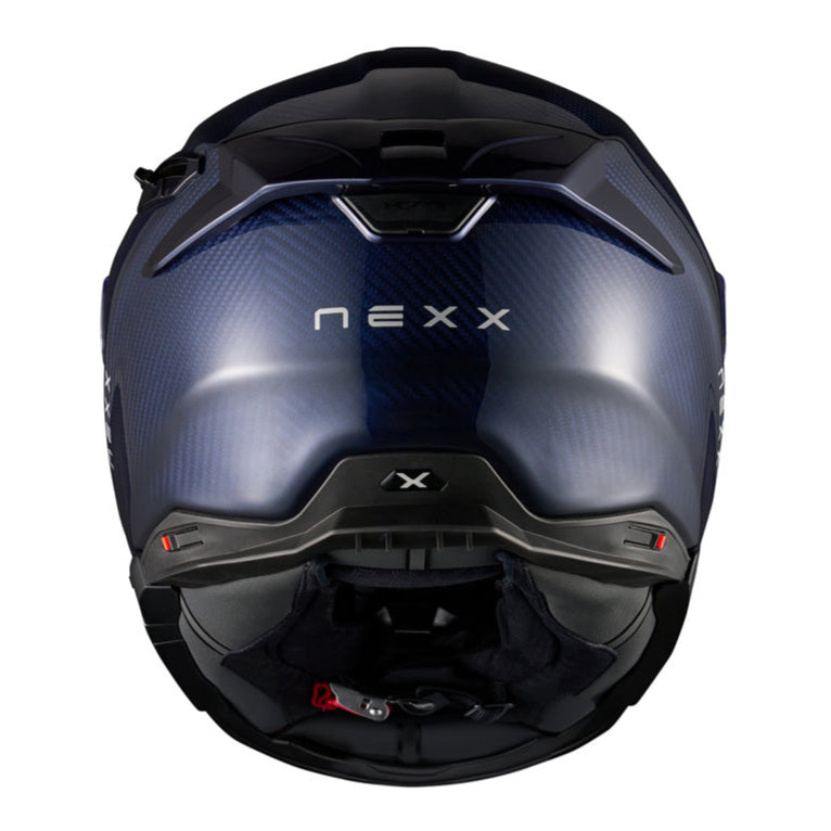 Nexx X.TR Atlantic Carbon / Blue - FREE UK Delivery, FREE 365 Day Returns | Moto Central