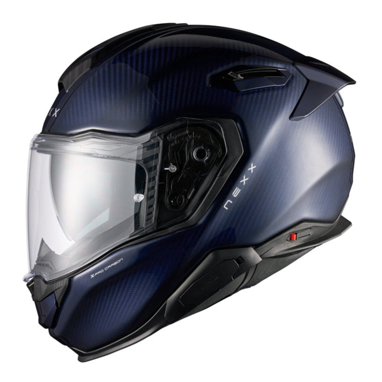Nexx X.TR Atlantic Carbon / Blue - FREE UK Delivery, FREE 365 Day Returns | Moto Central