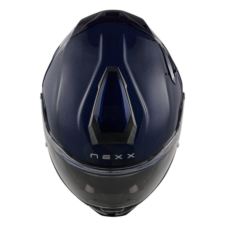 Nexx X.TR Atlantic Carbon / Blue - FREE UK Delivery, FREE 365 Day Returns | Moto Central