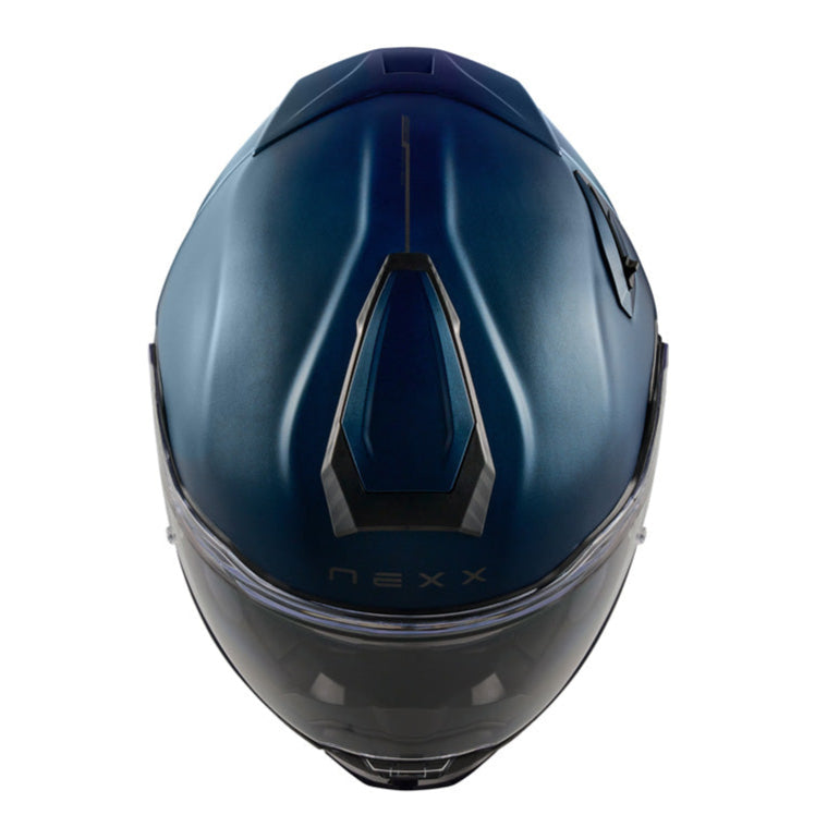 Nexx X.TR Plain Matt Blue Teal - FREE UK Delivery, FREE 365 Day Returns | Moto Central