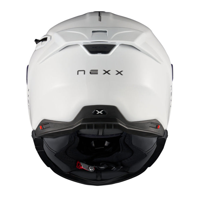 Nexx X.TR Plain White - FREE UK Delivery, FREE 365 Day Returns | Moto Central