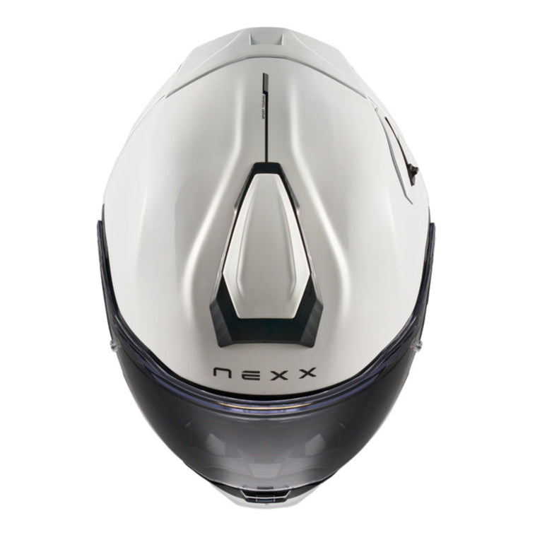 Nexx X.TR Plain White - FREE UK Delivery, FREE 365 Day Returns | Moto Central