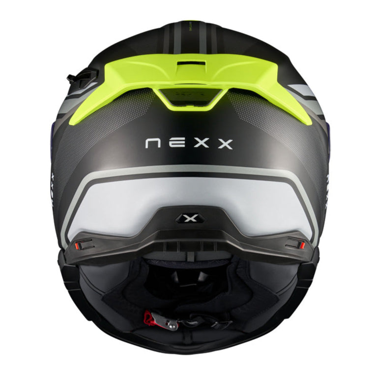 Nexx X.TR Quanta Black / Matt Neon - FREE UK Delivery, FREE 365 Day Returns | Moto Central