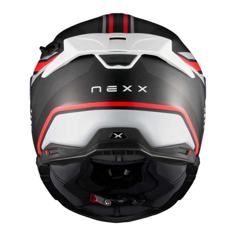 Nexx X.TR Quanta Black / Matt Red - FREE UK Delivery, FREE 365 Day Returns | Moto Central