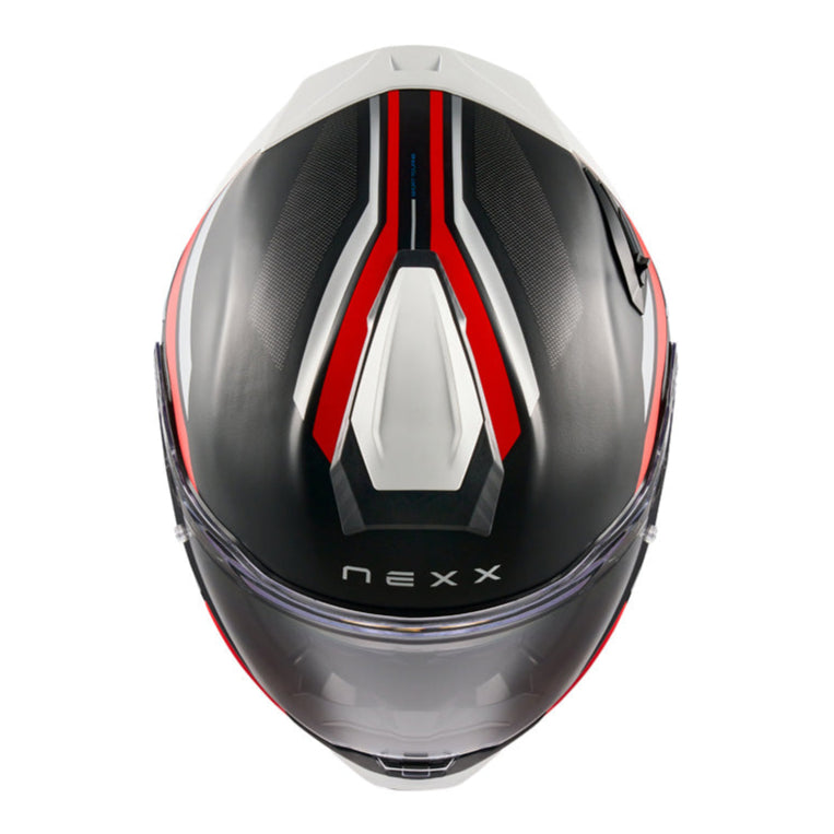 Nexx X.TR Quanta Black / Matt Red - FREE UK Delivery, FREE 365 Day Returns | Moto Central