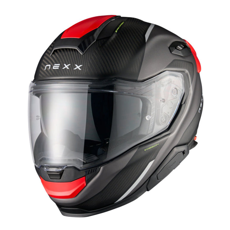 Nexx X.TR Rush Black / Matt Red - FREE UK Delivery, FREE 365 Day Returns | Moto Central