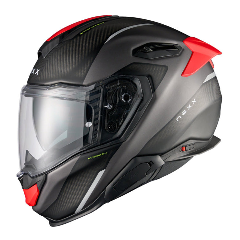 Nexx X.TR Rush Black / Matt Red - FREE UK Delivery, FREE 365 Day Returns | Moto Central