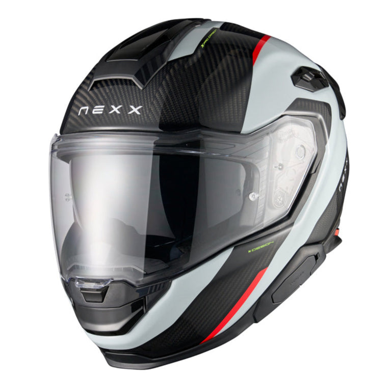 Nexx X.TR Rush Grey / Red - FREE UK Delivery, FREE 365 Day Returns | Moto Central