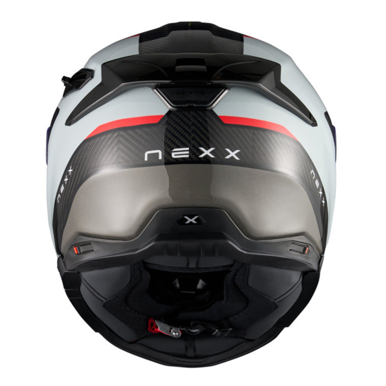 Nexx X.TR Rush Grey / Red - FREE UK Delivery, FREE 365 Day Returns | Moto Central