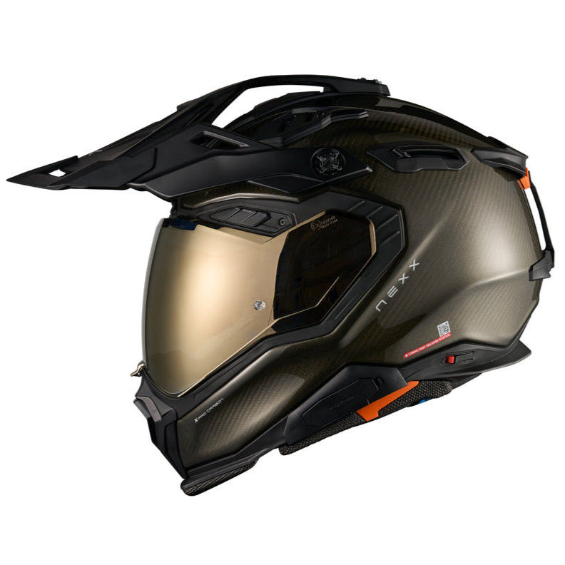 Nexx X.WED3 Golden Dune Carbon / Gold - FREE UK Delivery, FREE 365 Day Returns | Moto Central