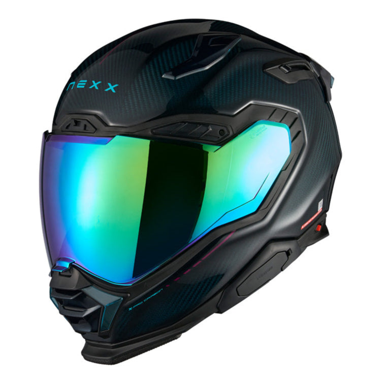 Nexx X.WST3 Hadal Carbon / Blue Teal - FREE UK Delivery, FREE 365 Day Returns | Moto Central
