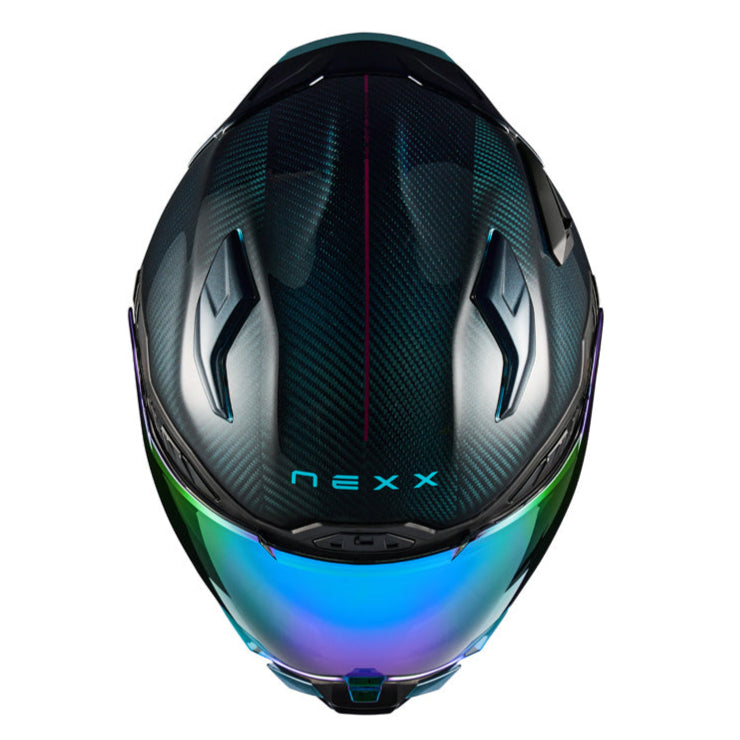 Nexx X.WST3 Hadal Carbon / Blue Teal - FREE UK Delivery, FREE 365 Day Returns | Moto Central
