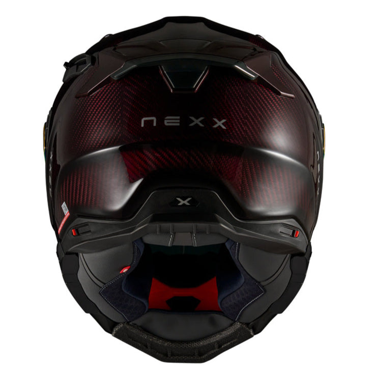 Nexx X.WST3 Lava Carbon / Red - FREE UK Delivery, FREE 365 Day Returns | Moto Central