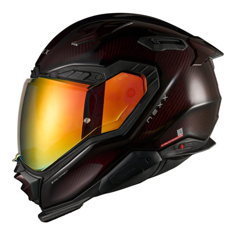 Nexx X.WST3 Lava Carbon / Red - FREE UK Delivery, FREE 365 Day Returns | Moto Central