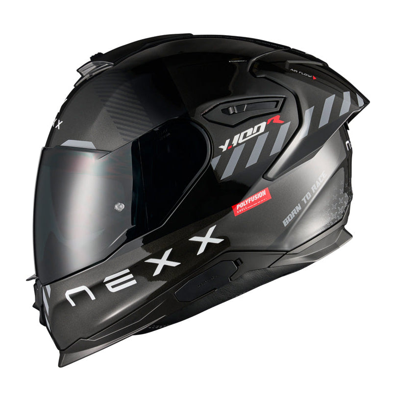 Nexx Y.100R Fade Black / Red - FREE UK Delivery, FREE 365 Day Returns | Moto Central