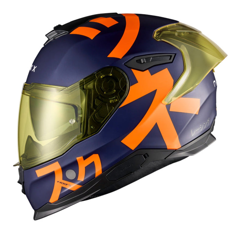 Nexx Y.100R Nippon Matt Indigo Blue - FREE UK Delivery, FREE 365 Day Returns | Moto Central