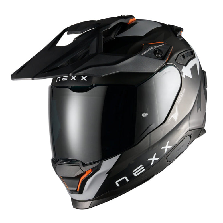 Nexx Y.TRAVL Primal Black / Matt Grey - FREE UK Delivery, FREE 365 Day Returns | Moto Central