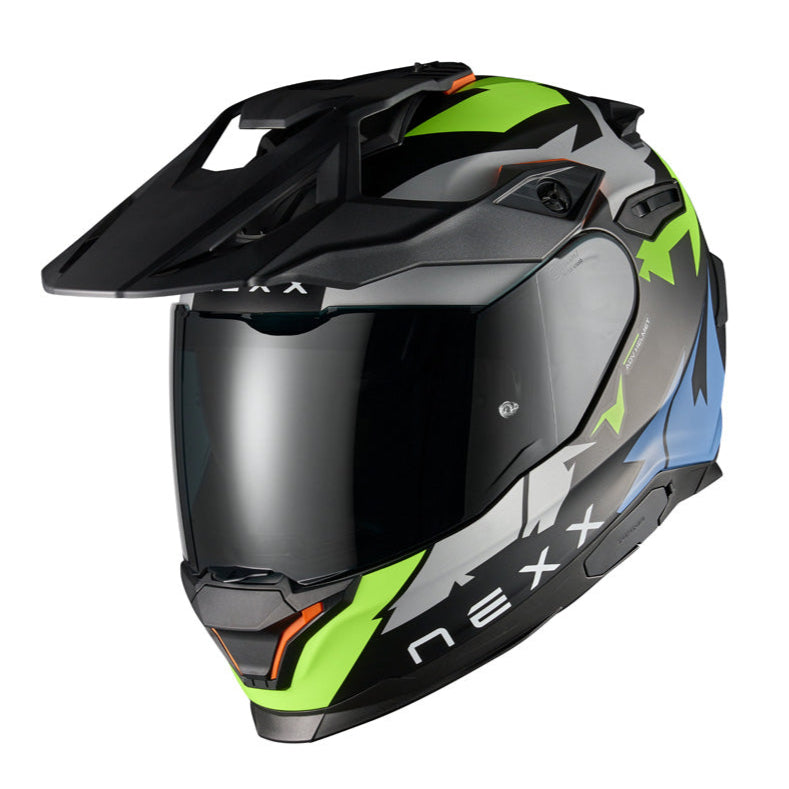 Nexx Y.TRAVL Primal Neon / Matt Black - FREE UK Delivery, FREE 365 Day Returns | Moto Central