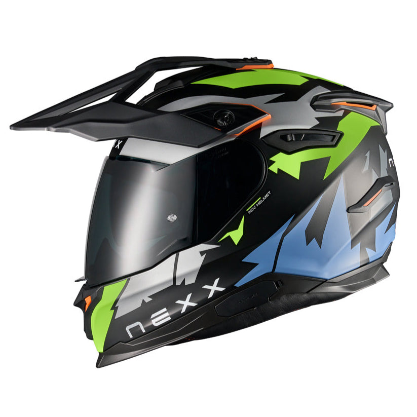 Nexx Y.TRAVL Primal Neon / Matt Black - FREE UK Delivery, FREE 365 Day Returns | Moto Central
