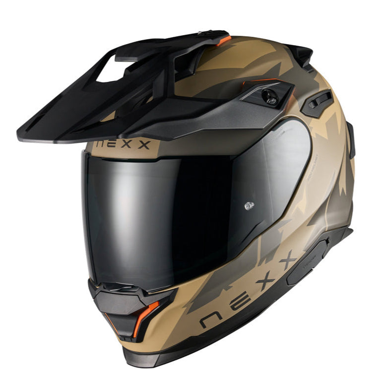 Nexx Y.TRAVL Primal Sand / Matt Grey - FREE UK Delivery, FREE 365 Day Returns | Moto Central