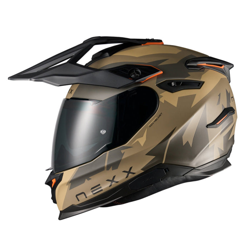 Nexx Y.TRAVL Primal Sand / Matt Grey - FREE UK Delivery, FREE 365 Day Returns | Moto Central