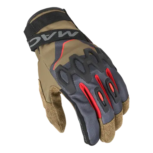 Macna Zairon 2.0 Short Textile Gloves Black - FREE UK Shipping, FREE 365 Day Returns | Moto Central