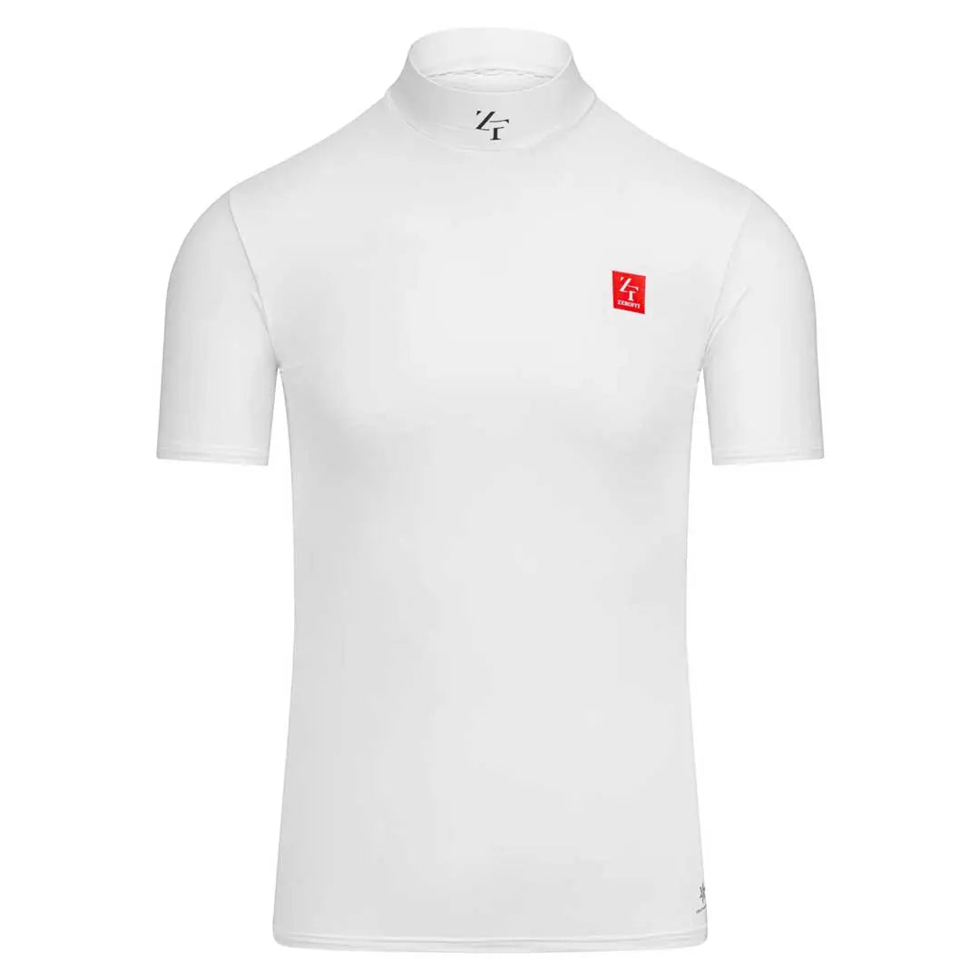 ZeroFit IceSkin Short Sleeves Base Layer T-Shirt White FREE UK Delivery, FREE 365 Day Returns | Moto Central