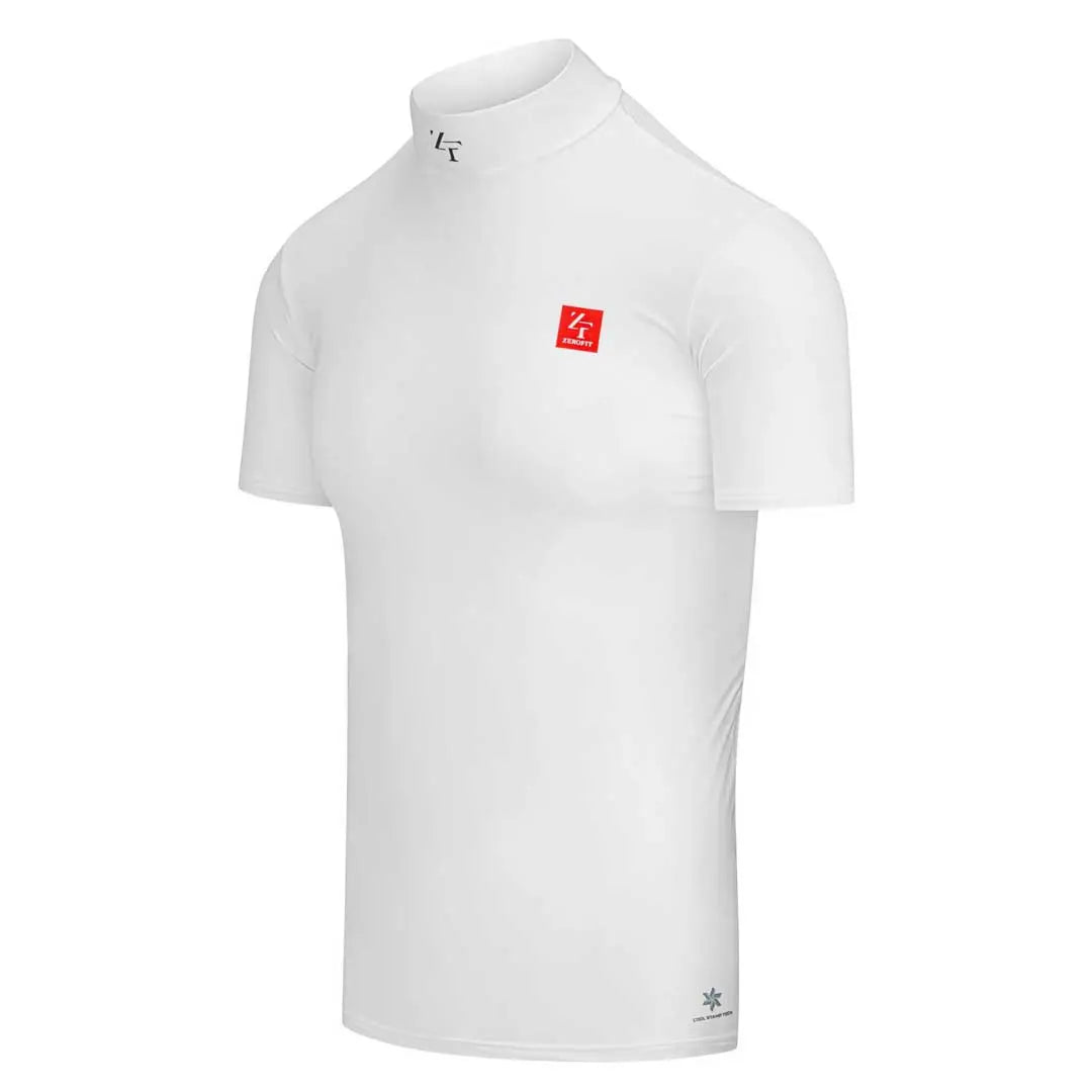 ZeroFit IceSkin Short Sleeves Base Layer T-Shirt White FREE UK Delivery, FREE 365 Day Returns | Moto Central