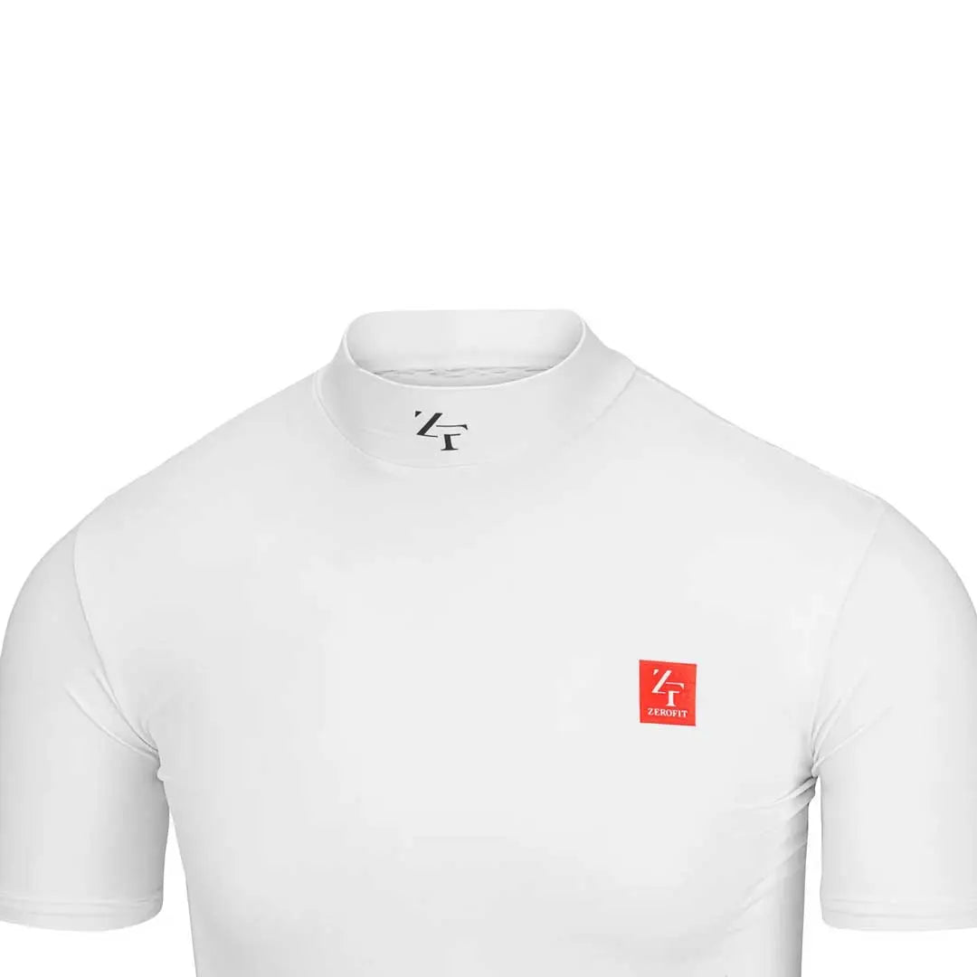 ZeroFit IceSkin Short Sleeves Base Layer T-Shirt White FREE UK Delivery, FREE 365 Day Returns | Moto Central
