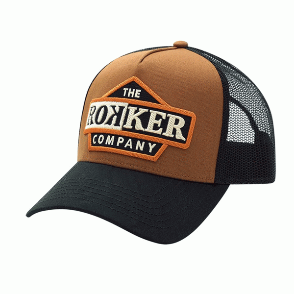 Rokker Ridge Trucker Cap Brown / Black FREE UK Delivery, FREE 365 Day Returns | Moto Central