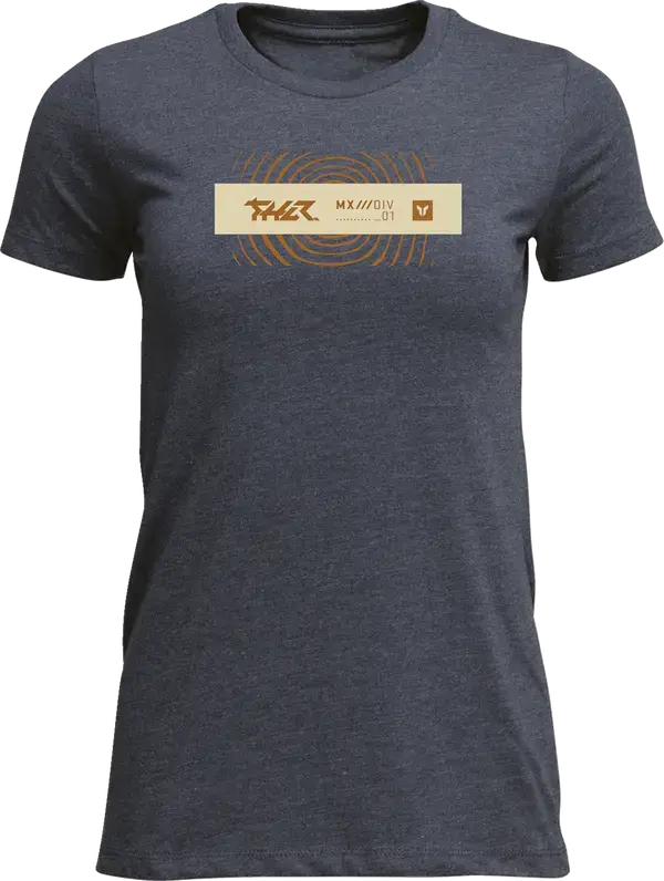 Thor Mind Control Ladies T-Shirt Navy - FREE UK Shipping, FREE 365 Day Returns | Moto Central