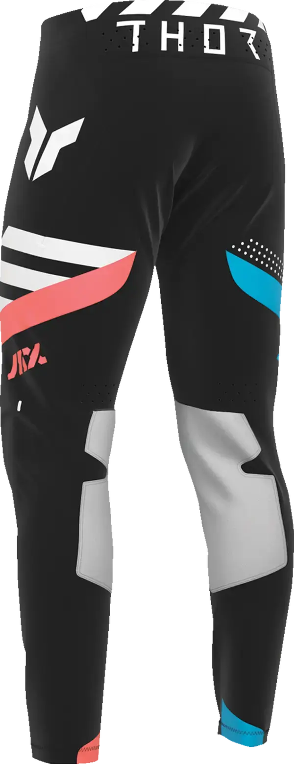 Thor Sportmode Synth MX Textile Trouser Black - FREE UK Shipping, FREE 365 Day Returns | Moto Central