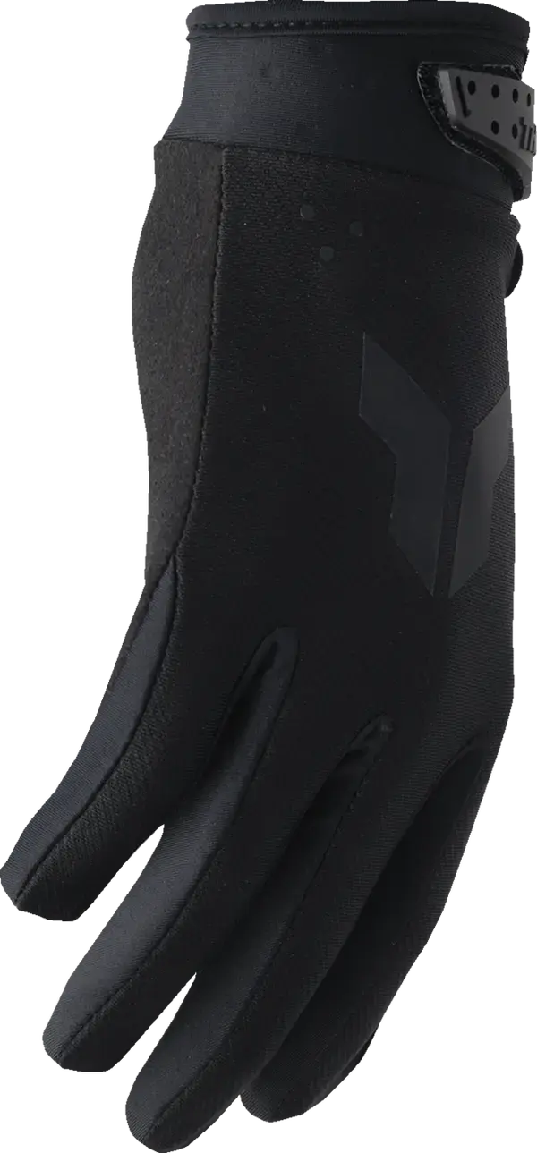 Thor Launchmode Split Youth Textile Gloves Black - FREE UK Shipping, FREE 365 Day Returns | Moto Central