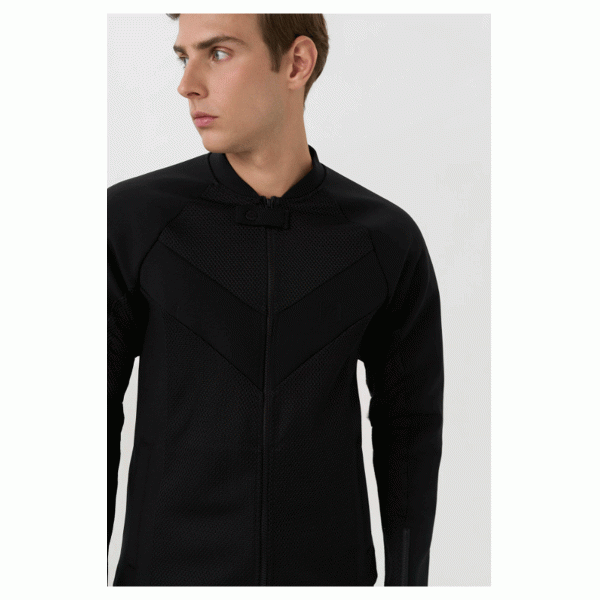 Pando Moto Stealth Black AAA Textile Jacket Black FREE UK Delivery, FREE 365 Day Returns | Moto Central