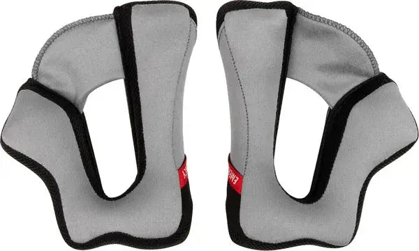 Thor Reflex Sport Helmet Cheek Pads Grey / Black - FREE UK Shipping, FREE 365 Day Returns | Moto Central