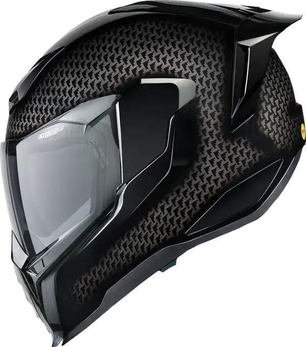 Icon Ultraflite Carbon MIPS Black - FREE UK Shipping, FREE 365 Day Returns | Moto Central