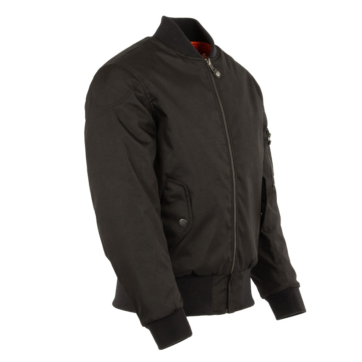 Spada Airforce MA1 CE Waterproof Bomber Textile Jacket Black FREE UK Delivery, FREE 365 Day Returns | Moto Central