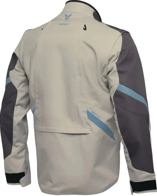 Thor Terrain Textile Jacket Sand - FREE UK Shipping, FREE 365 Day Returns | Moto Central