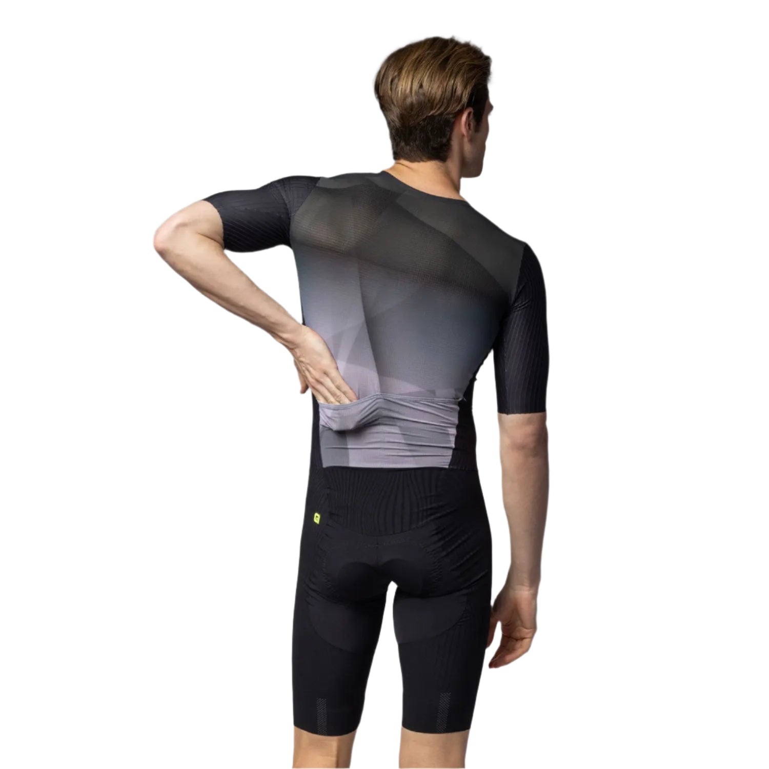 Ale Clothing Watt 3.6 R-EV1 Short Sleeves Skinsuit Black - FREE UK Shipping, FREE 365 Day Returns | Moto Central