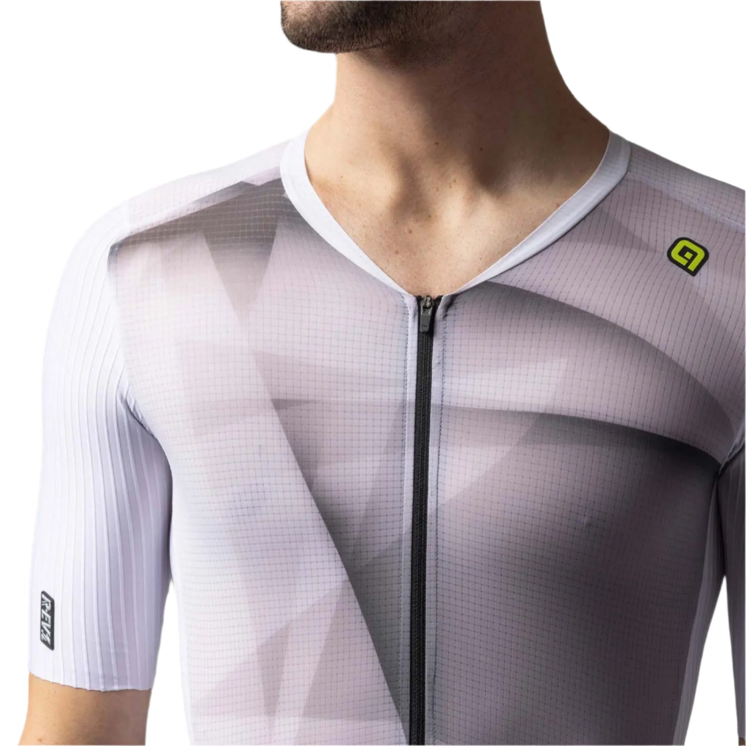Ale Clothing Watt 3.6 R-EV1 Short Sleeves Skinsuit White - FREE UK Shipping, FREE 365 Day Returns | Moto Central