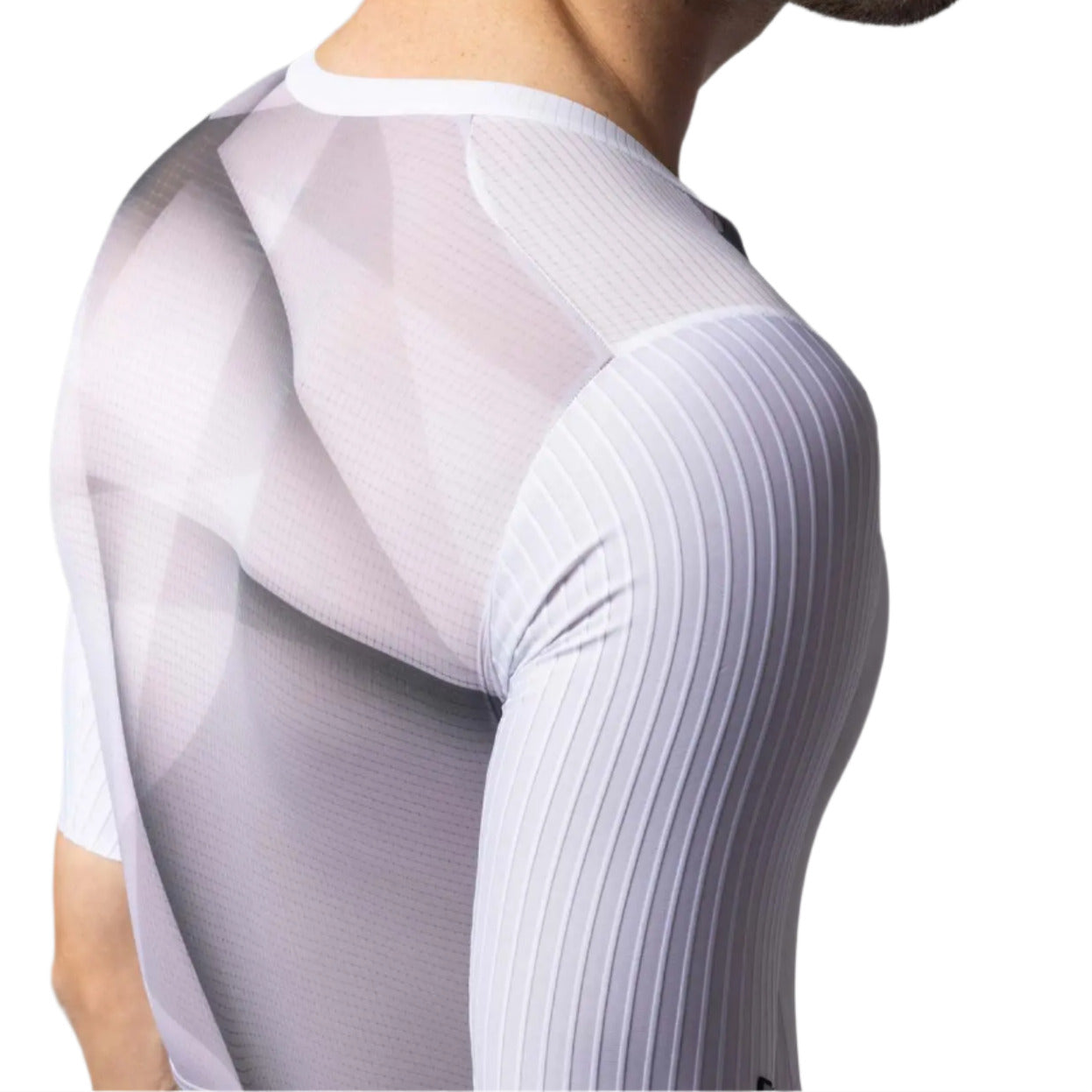 Ale Clothing Watt 3.6 R-EV1 Short Sleeves Skinsuit White - FREE UK Shipping, FREE 365 Day Returns | Moto Central