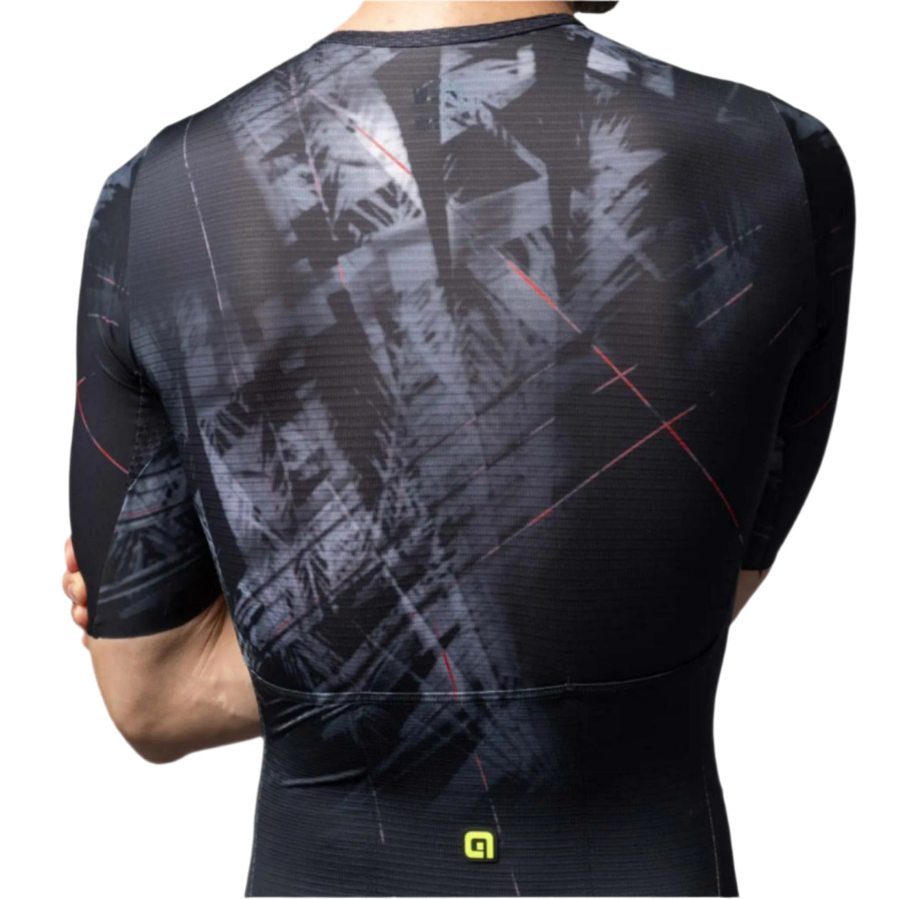 Ale Clothing Mirror PR-E Short Sleeves Skinsuit Black - FREE UK Shipping, FREE 365 Day Returns | Moto Central