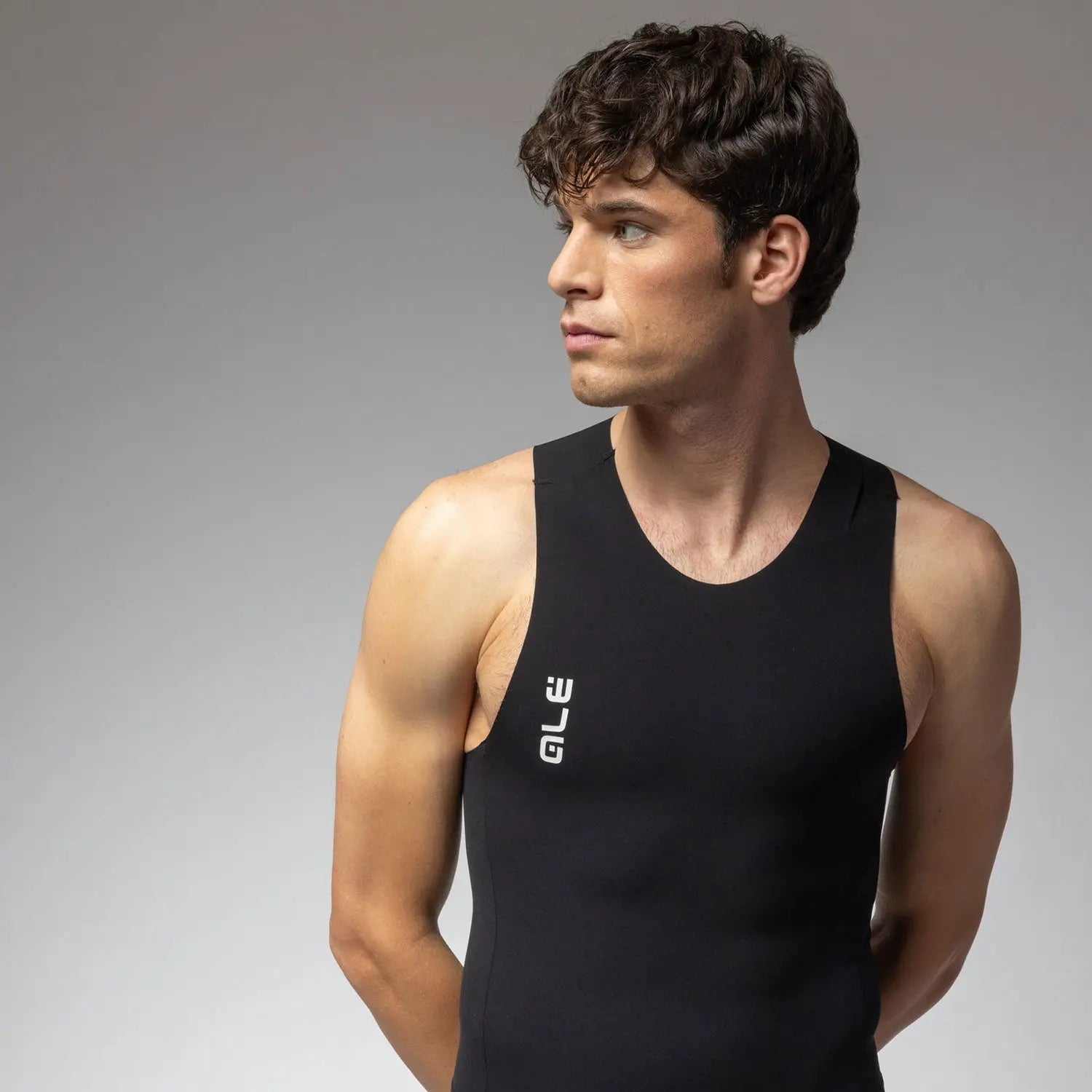 Ale Clothing Waves Sleeveless Tri Suit Black - FREE UK Shipping, FREE 365 Day Returns | Moto Central