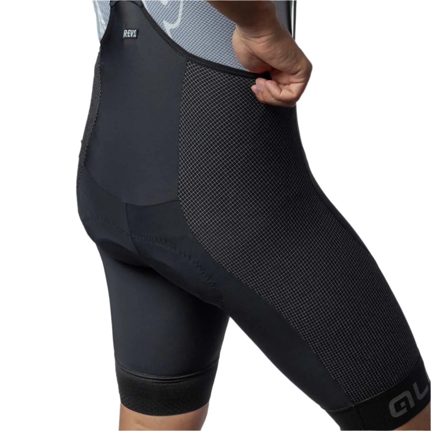 Ale Clothing Pro Race Strong R-EV1 Bib Shorts Black - FREE UK Shipping, FREE 365 Day Returns | Moto Central