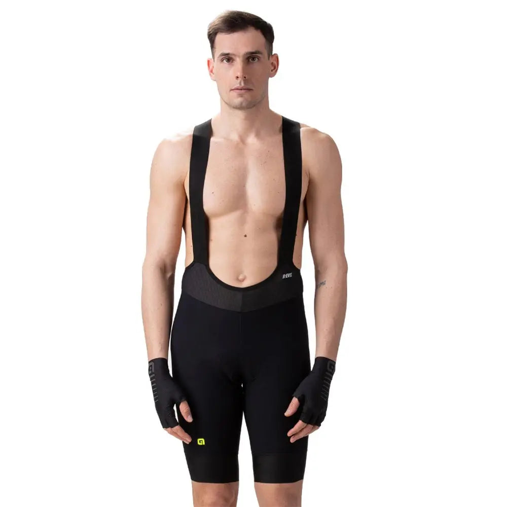 Ale Clothing Speedfondo R-EV1 Bib Shorts Black - FREE UK Shipping, FREE 365 Day Returns | Moto Central