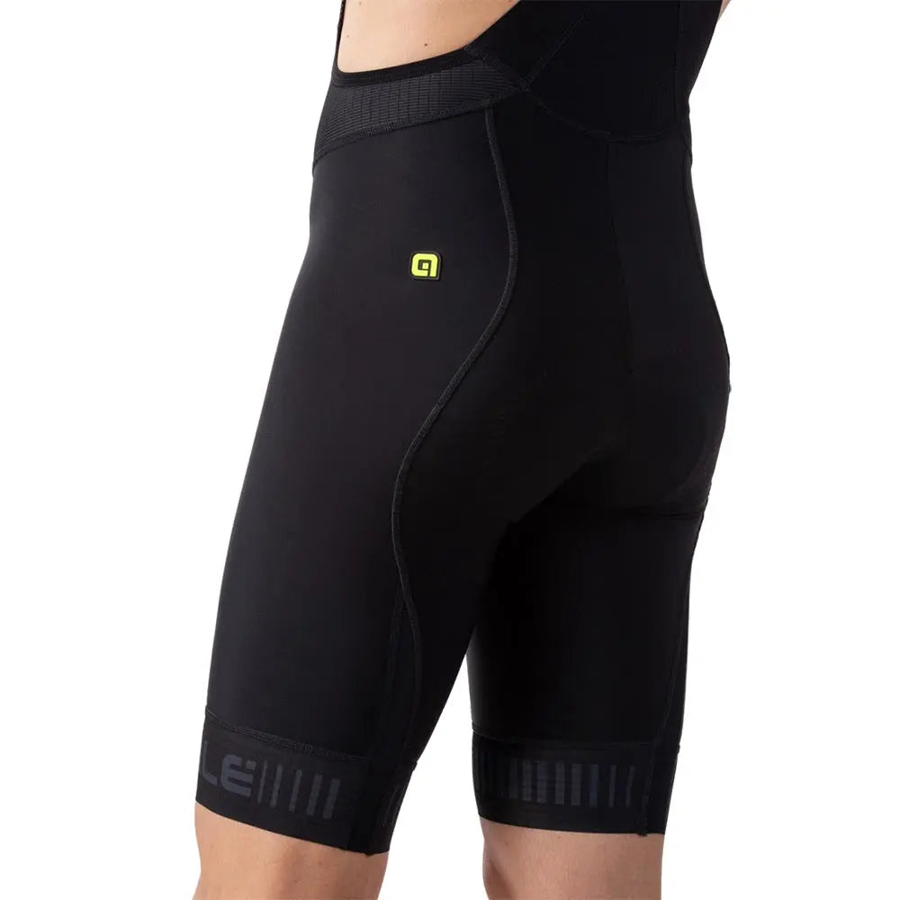 Ale Clothing Strada PR-R Bib Shorts Black / Grey - FREE UK Shipping, FREE 365 Day Returns | Moto Central
