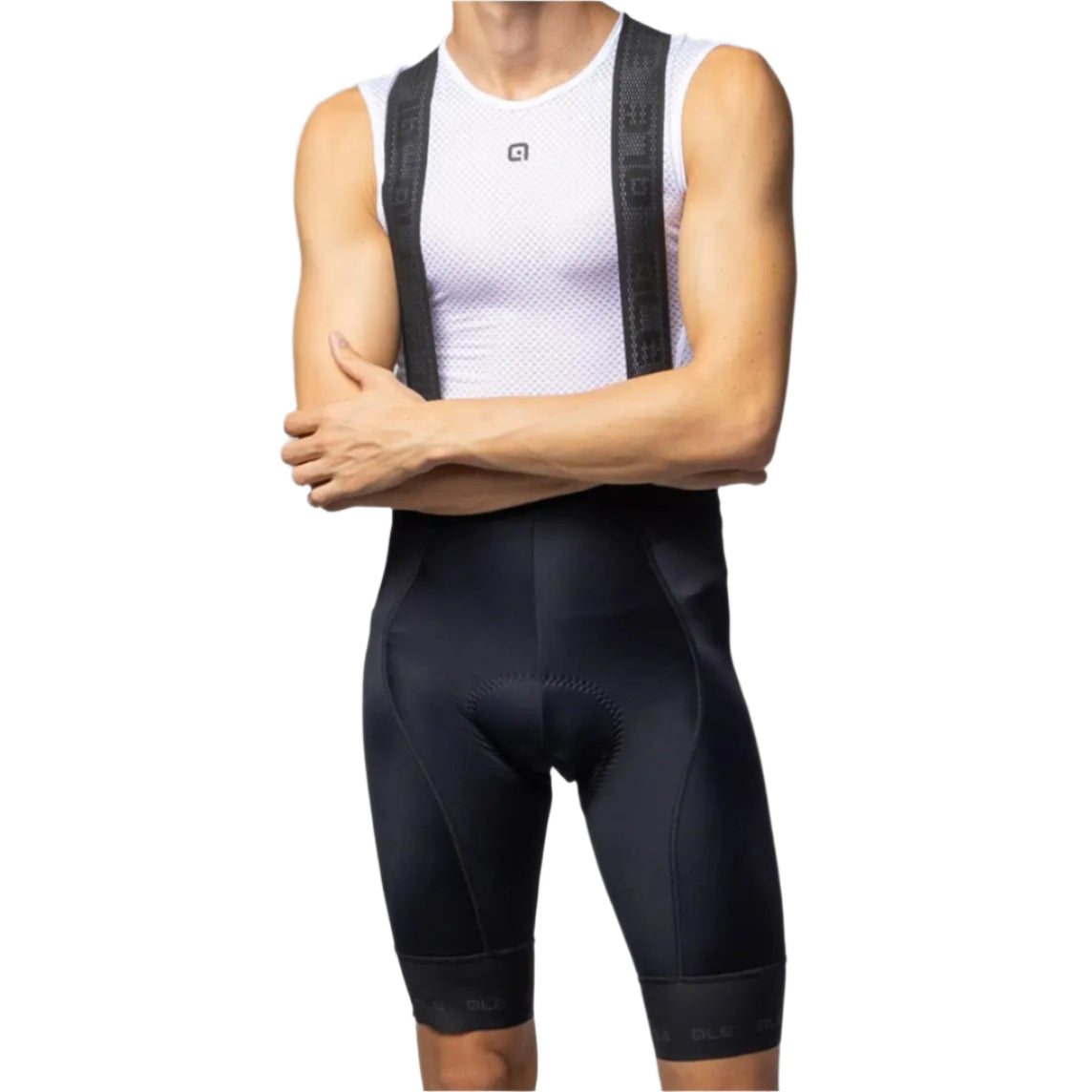 Ale Clothing Strada 2.0 PR-E Bib Shorts Black - FREE UK Shipping, FREE 365 Day Returns | Moto Central