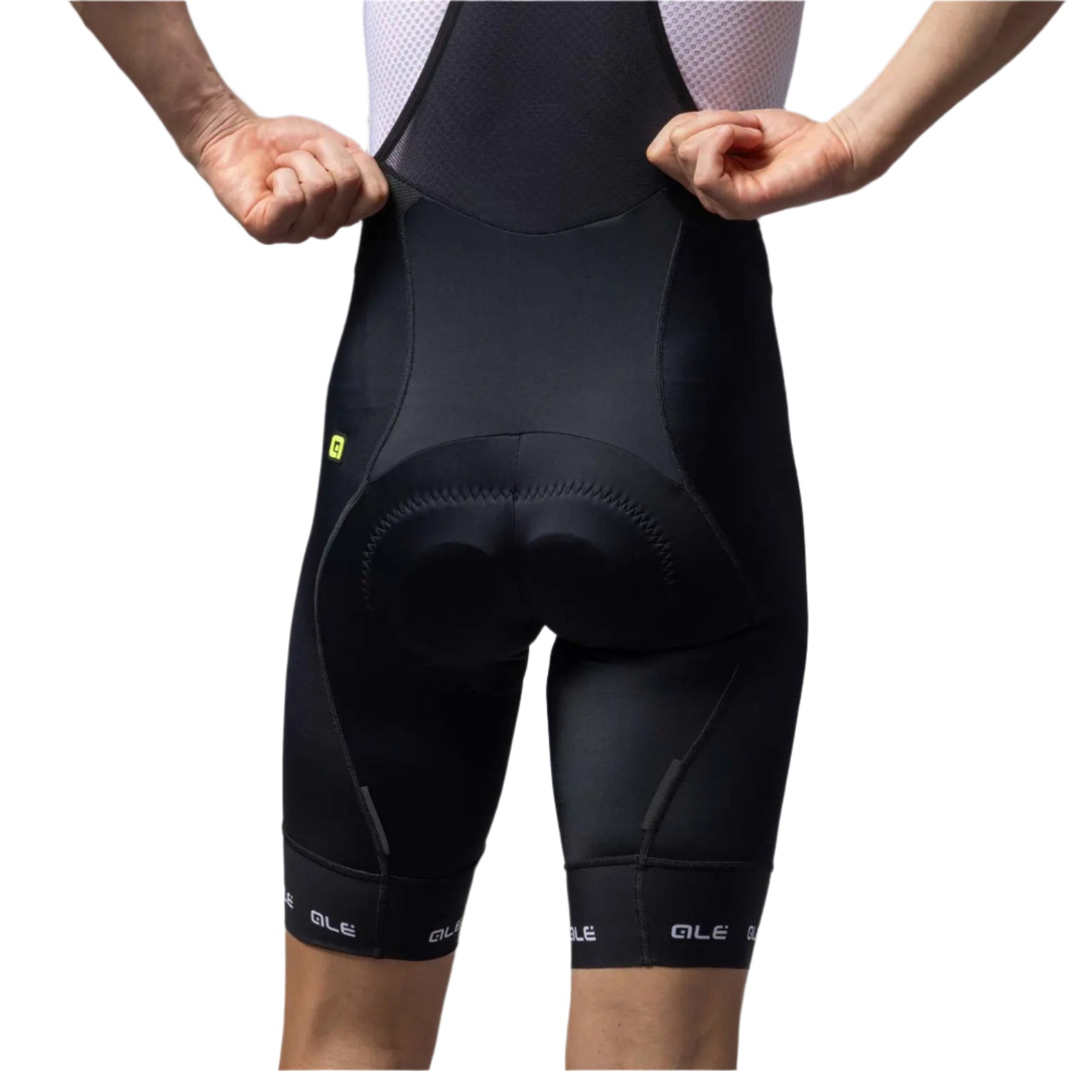 Ale Clothing Strada 2.0 PR-E Bib Shorts White - FREE UK Shipping, FREE 365 Day Returns | Moto Central