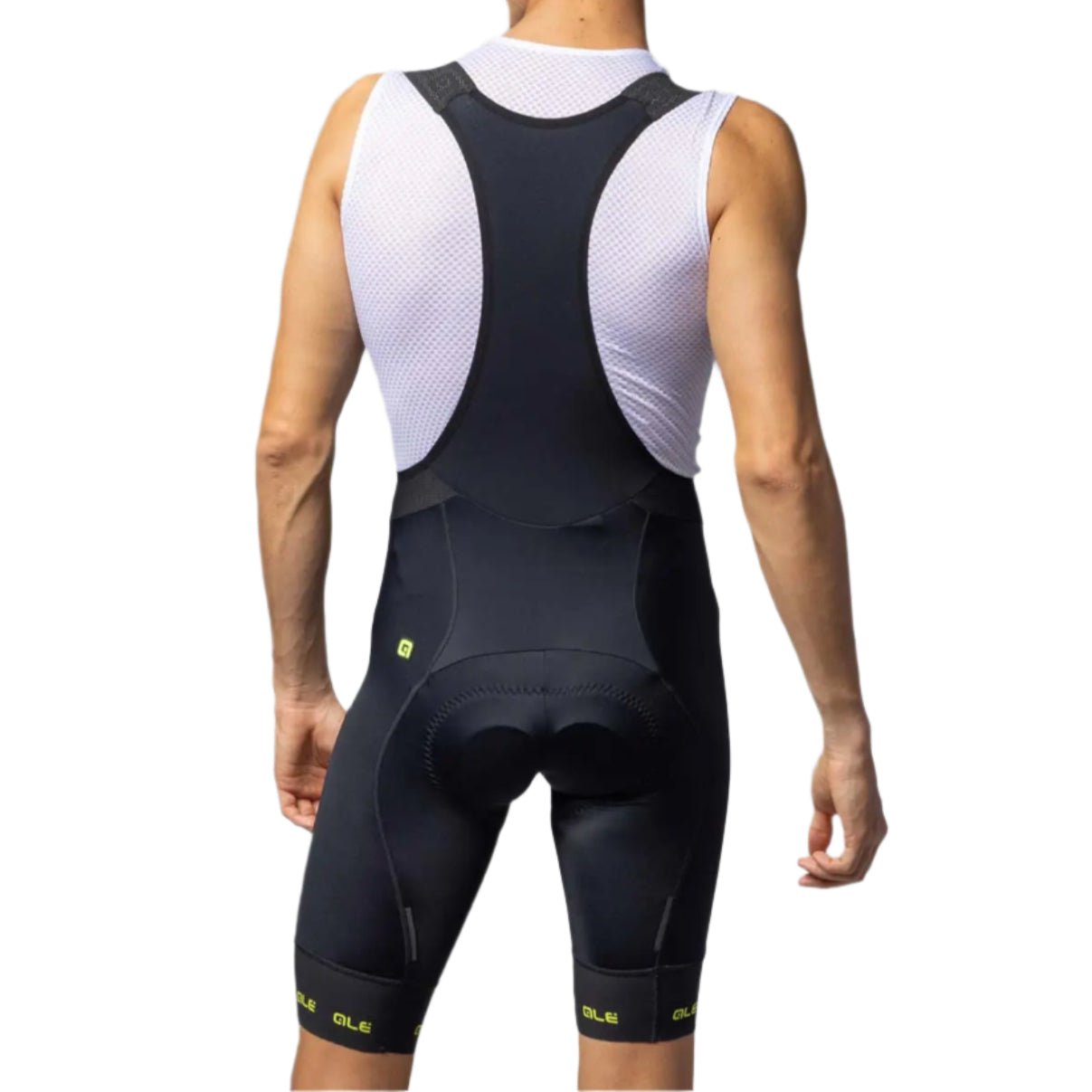 Ale Clothing Strada 2.0 PR-E Bib Shorts Green - FREE UK Shipping, FREE 365 Day Returns | Moto Central